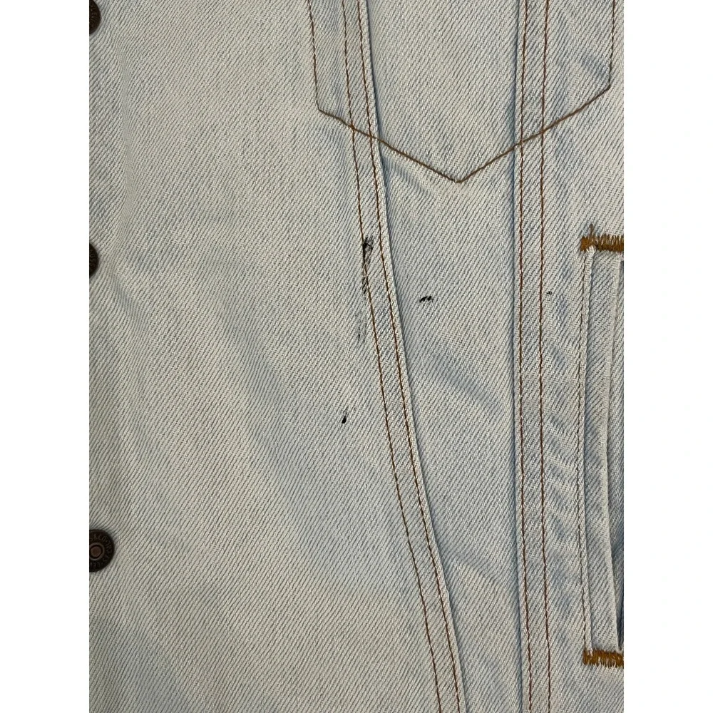 Vintage 1994 Levi's Sherpa Trucker Jacket USA Made XL 70608 Denim San Francisco